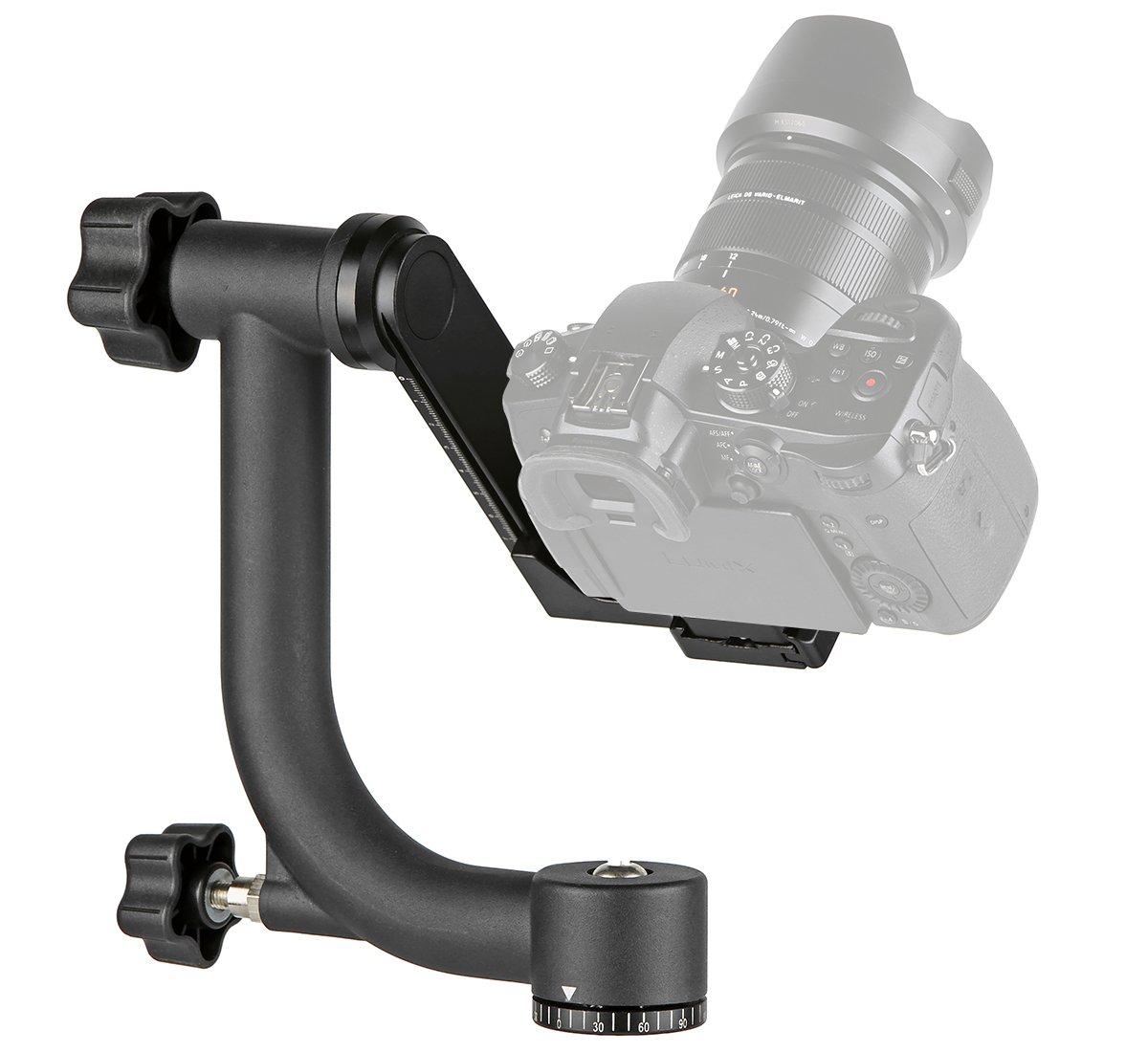 ayex Gimbal Tripod Head, głowica statywu do telefonotografii, zdjęć sportowych i przyrodniczych
