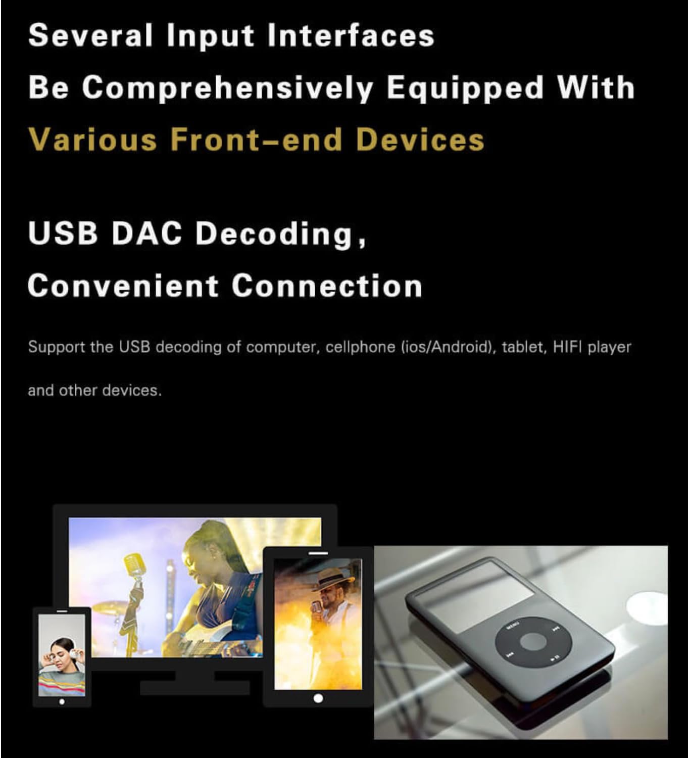 AOSHIDA xDuoo TA-22 ES9038Q2M*2 DAC & Tube Headphone Amp, AK4118, Bluetooth 5.1/USB/Optical/Coaxial/4.4mm/XLR/RCA Input, 3.5mm/4.4mm/XLR/2*RCA HiFi DAC, Headphone Amplifier, 1500mW@32Ω Headphone DAC