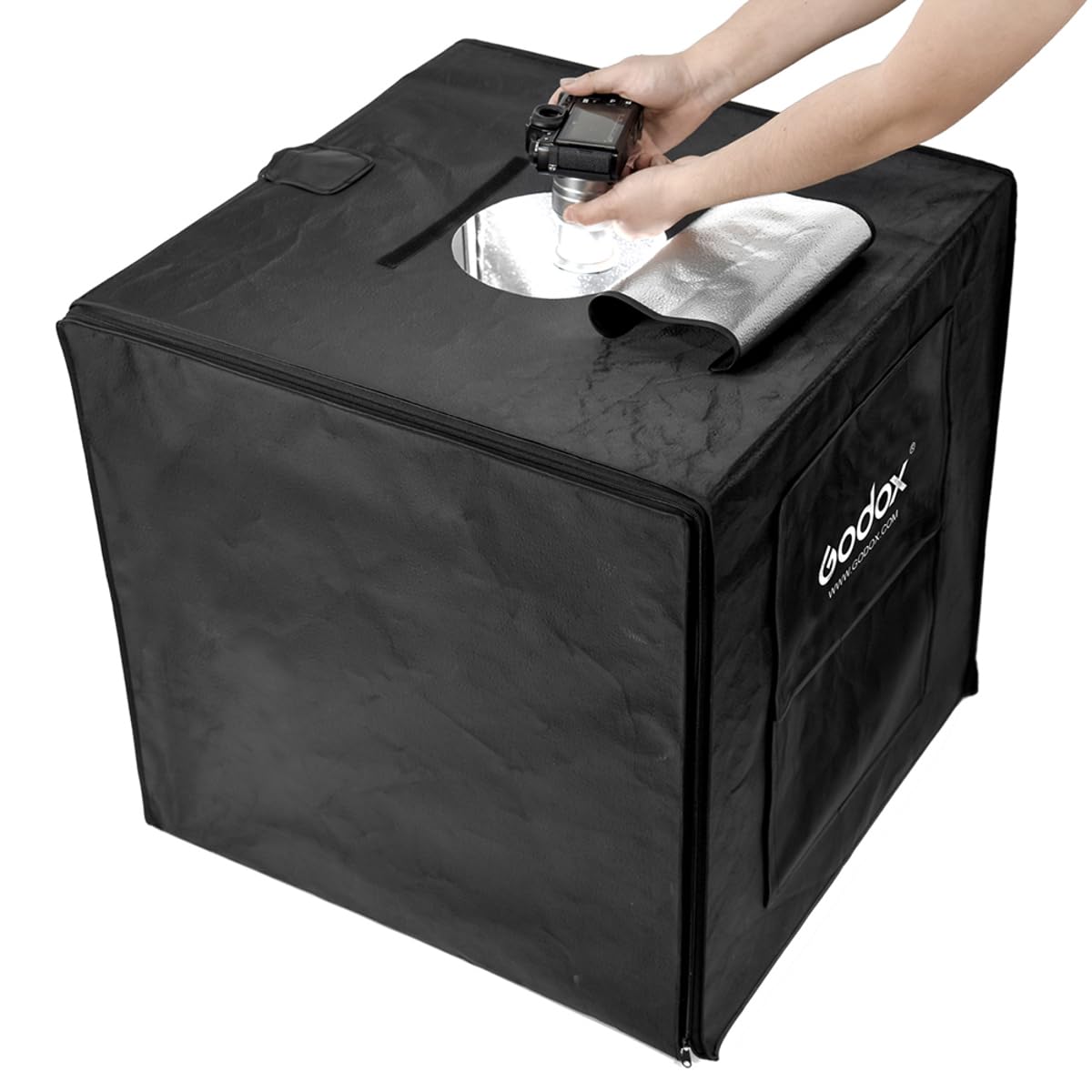 Godox Mini studio portatile LED doppia luce L 80 x 80 x 80 cm