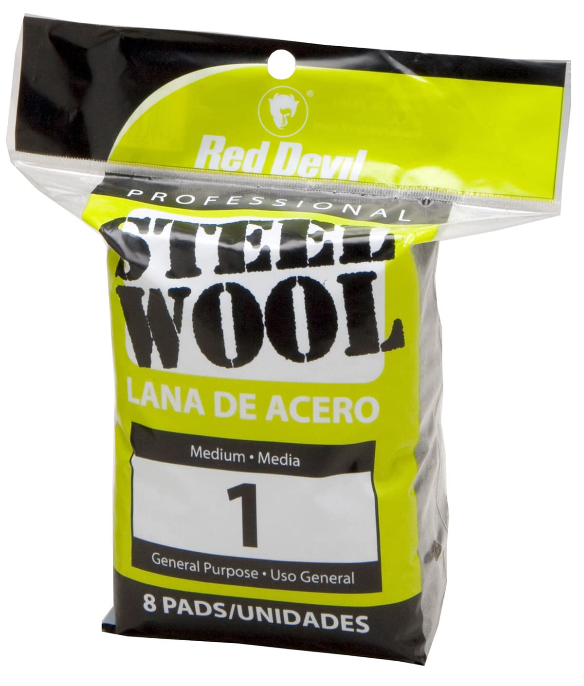 Amazon.com: Red Devil 0324 Steel Wool, 1 Medium, (Pack of 8