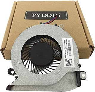 PYDDIN CPU Cooling Fan Cooler Intended for HP 15-AB 15-an 15T-AB 15Z-A 17-G 17-S Series Replacement Fan 15T-AB200 15-AB121DX 15-AB093TX 17-G100 17-G179NB P/N: 812109-001
