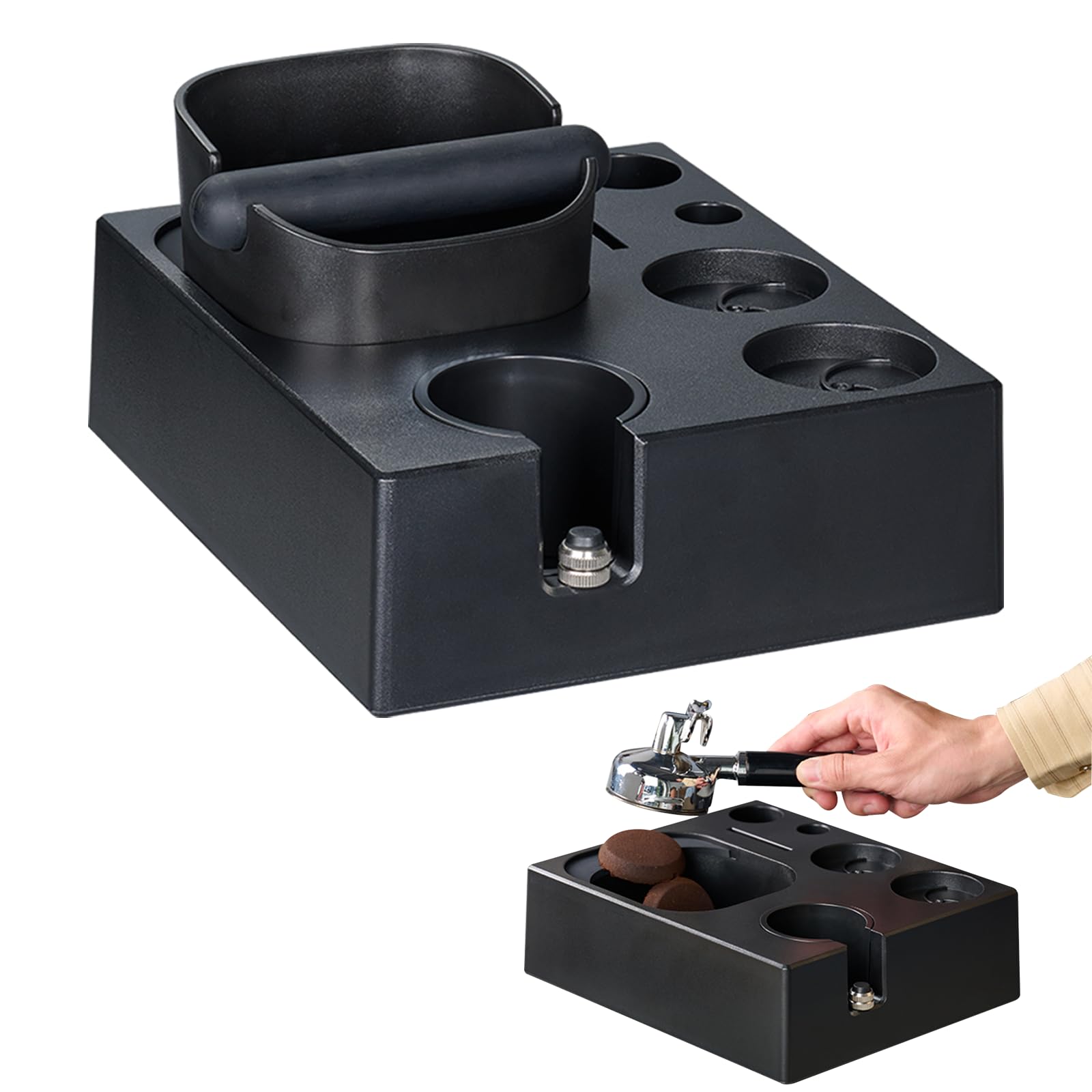 Amazon.com: Espresso Knock Box, Espresso Coffee Organizer Box Fit