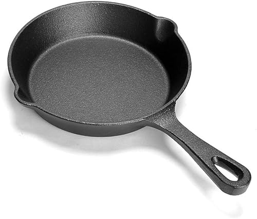 Cocina de inducción de gas hierro fundido caldero cocina sartén panqueque olla utensilios de cocina (14CMX2CM)