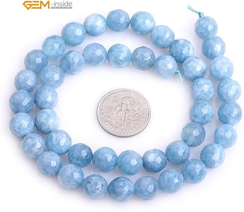 Miniatura 324 de GEM-Inside Red Orange Carnelian Gemstone Loose Beads Natural Energy Power Beads for Jewelry Making Round Faceted 8mm 15