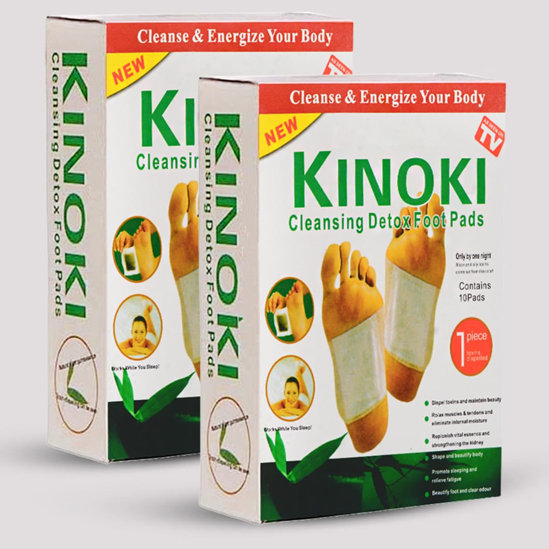 Detox Foot Pads (10 Pads x 2) | for Cleansing & Relaxation | Premium Toxin Remover Patches for Sleep, Stress Relief & Wellness | Herbal Detoxification for Men & Women | Foot Care Solution-image-19