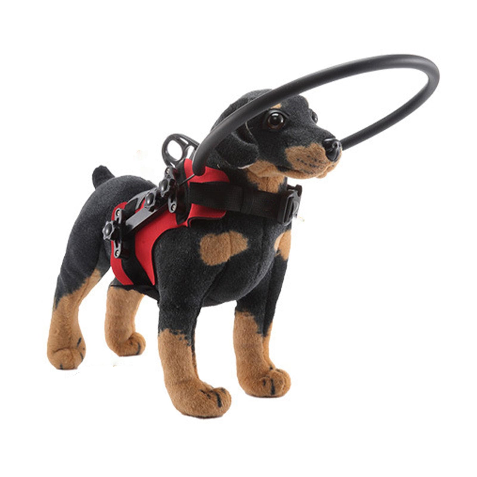 SIXRUN Pettorina Ad Regolabile per Cani Non Vedenti Comode Protezioni Anti-collisione per Animali Domestici Non Vedenti Design Regolabile 1 X Anti-collisione per Animali Domestici (M)