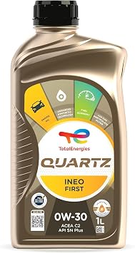 TotalEnergies QUARTZ INEO FIRST 0W-30 Engine Oil for Automotive 33.8 fl oz 1 L