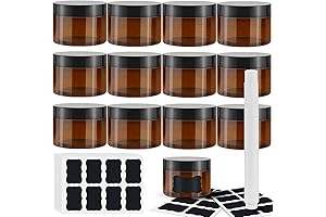 Refillable Cosmetic Jars with Versatile Applications