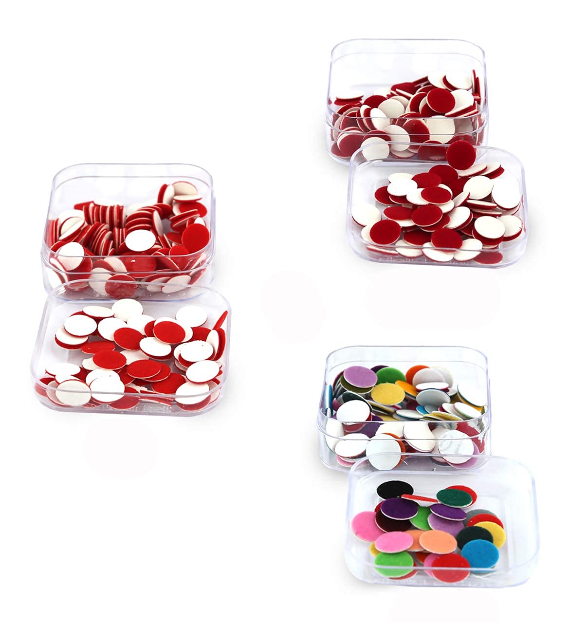 Anuradha Presenting This Richi Rich Round Shape Plean Bindi Tiklai/Traditional Combo Set For Women/Girls { Bindi Size : 7}