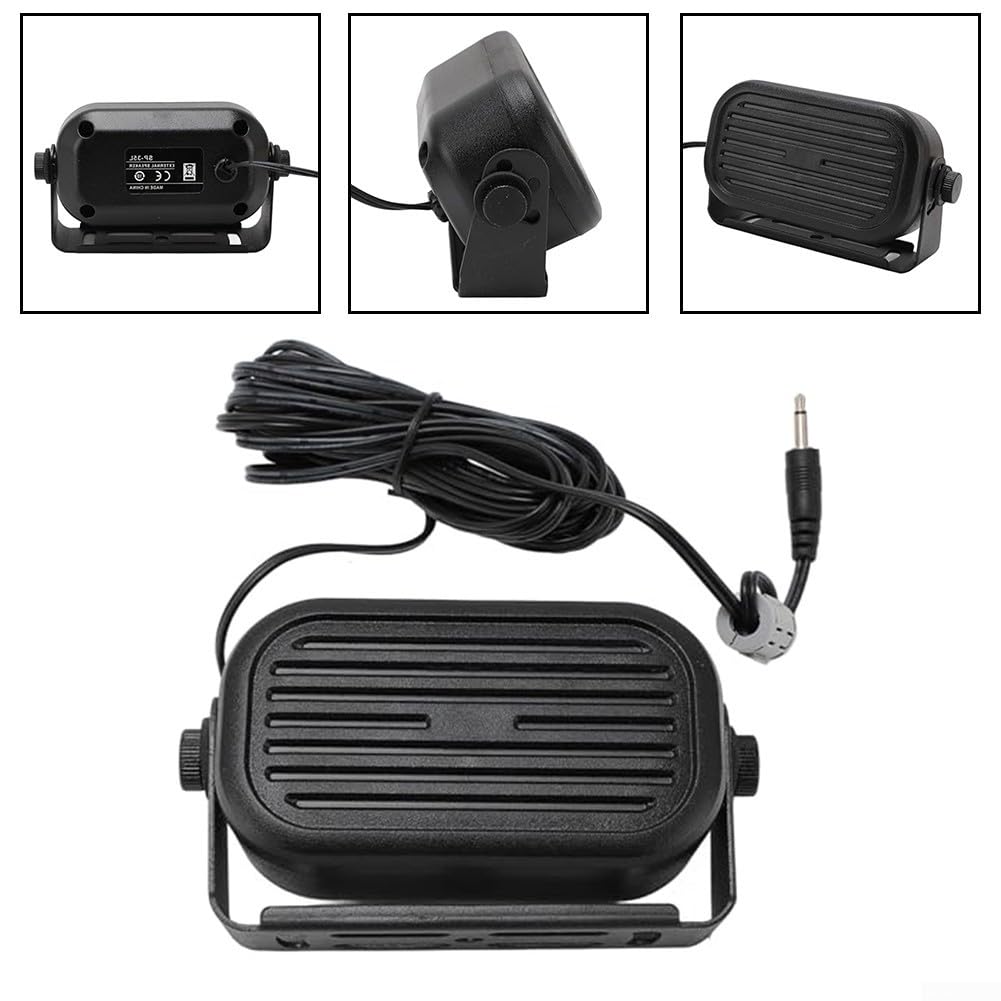 Enceinte externe SP-35 pour Icom IC-2730 ID-5100 ID-4100 IC-7100 IC-718, puissance nominale 4 Ohm 5 W, câble de 2 mètres pour une installation facile dans les espaces restreints