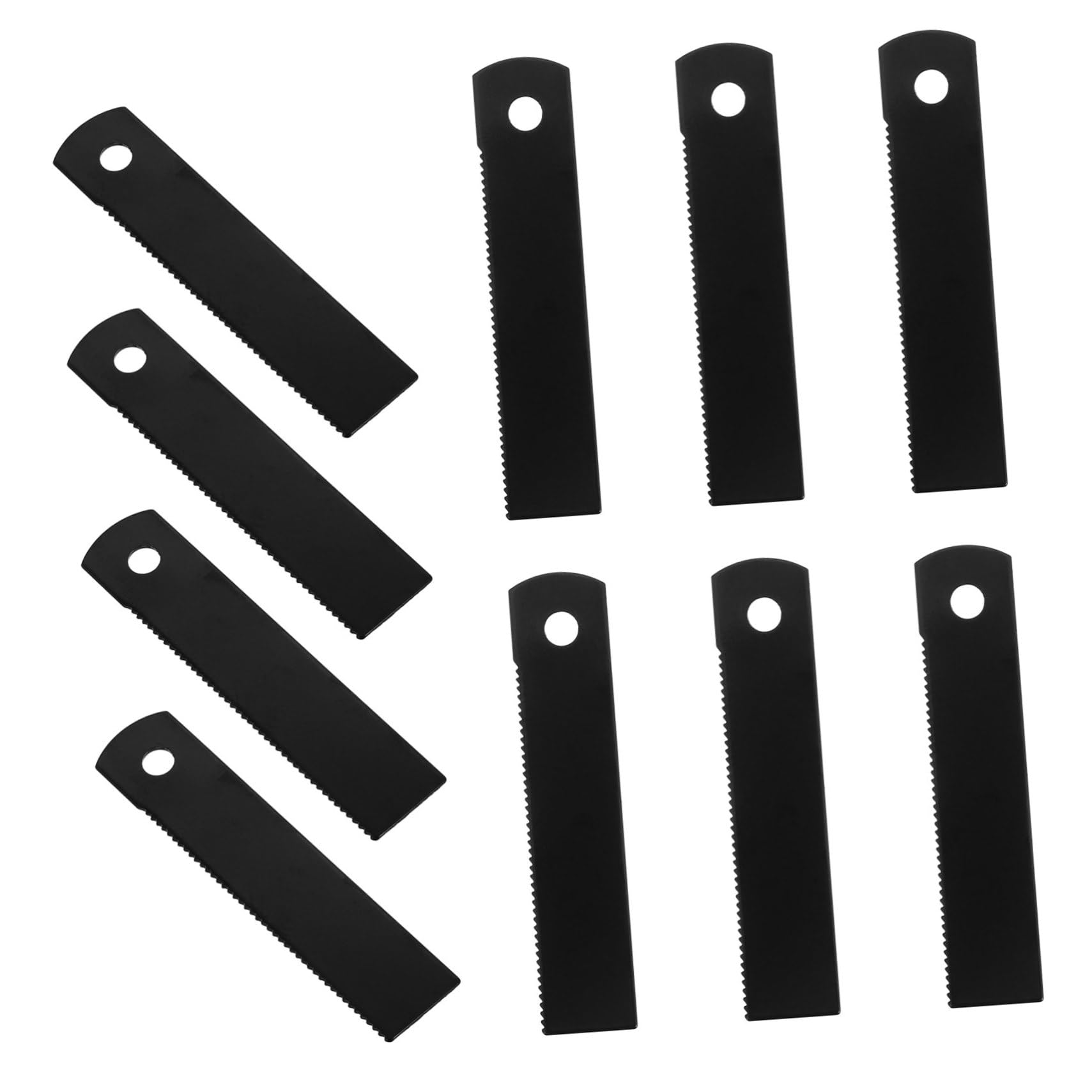 POPETPOP 10-Pack Serrated Flint Scraper for Fire Starter Tool Outdoor Gear Emergency Fire Camping Hiking Tool