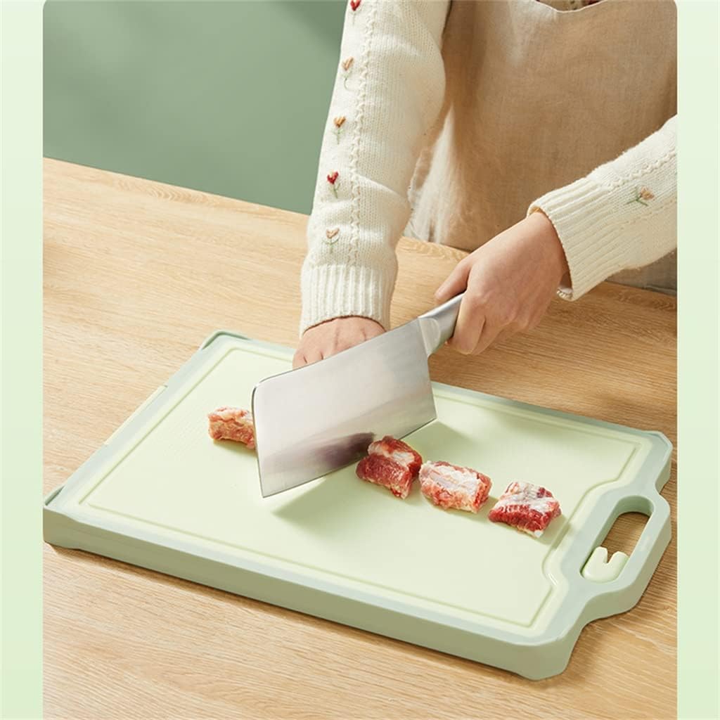 Household Stainless Steel Double-Sided Chopping Board Kitchen Thickened Chopping Board Chopping Board(49 * 34cm)