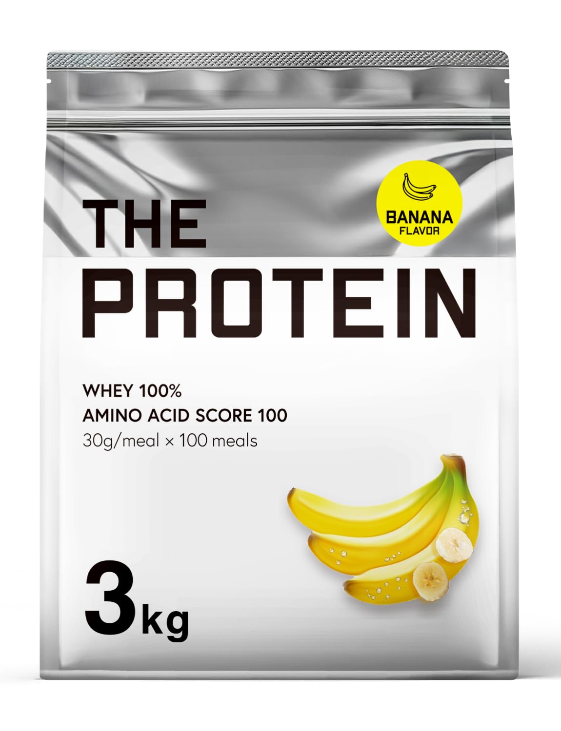 Amazon | ザプロ プロテイン 3kg バナナ 風味 ホエイプロテイン