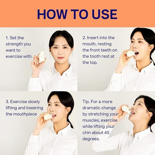 Miniatura 8 de Mevving - Entrenador de lengua - Reductor de doble barbilla  Removedor de doble barbilla I V Line Lifting I Productos de belleza para el cuidado