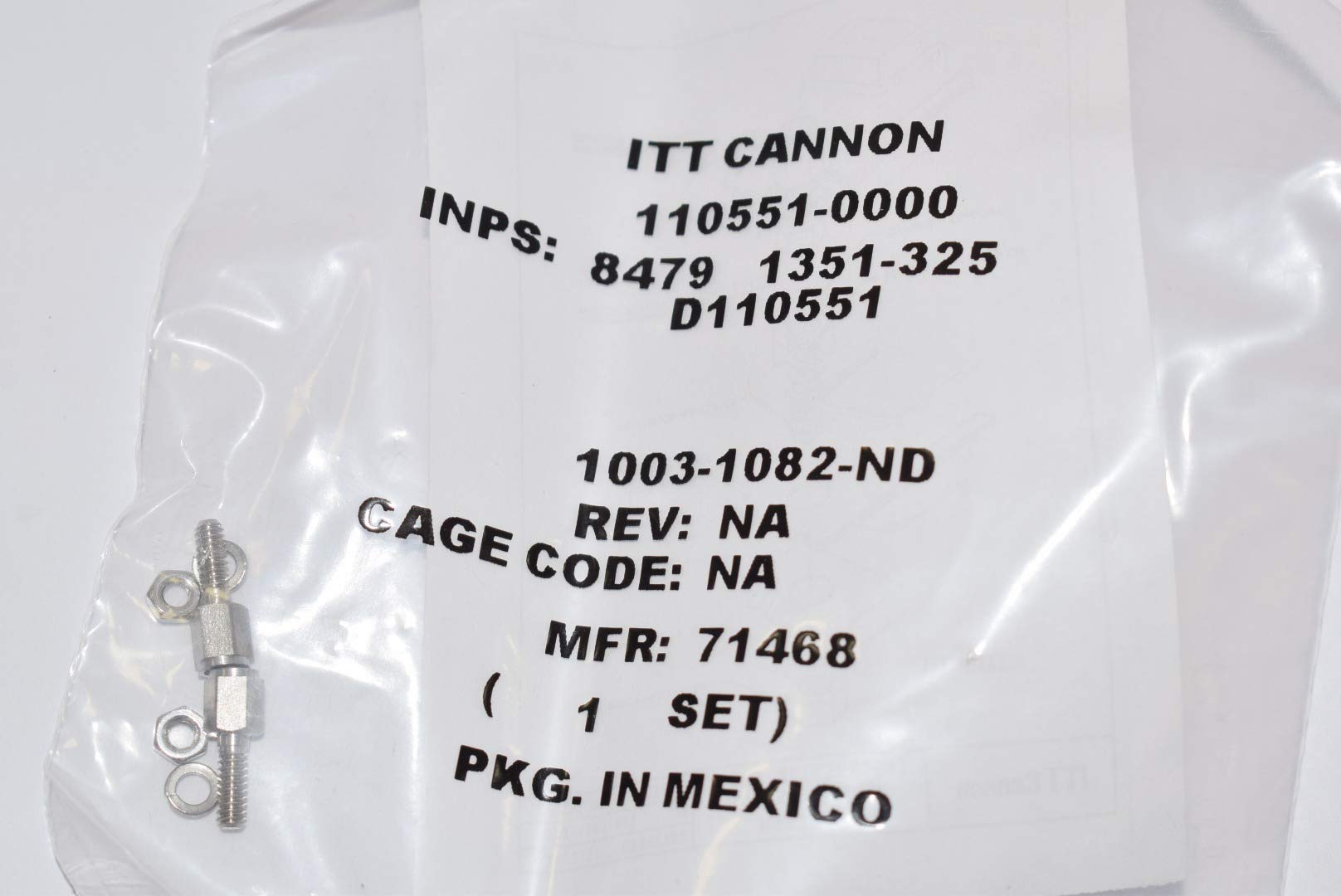 ITT Cannon D110551 Jack Posts