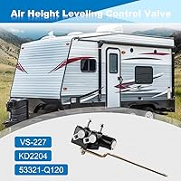 Vista 5 de JDMON Kit de válvula de control de altura de nivelación estándar de aire de repuesto para Ford Freightliner Volvo Kenworth, sustituye a 1614318000