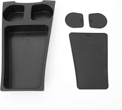 DNA MOTORING Center Console Cup Holder Compatible with 10-15 Prius, Organizer Storage Box Replacement, ZTL-Y-0069