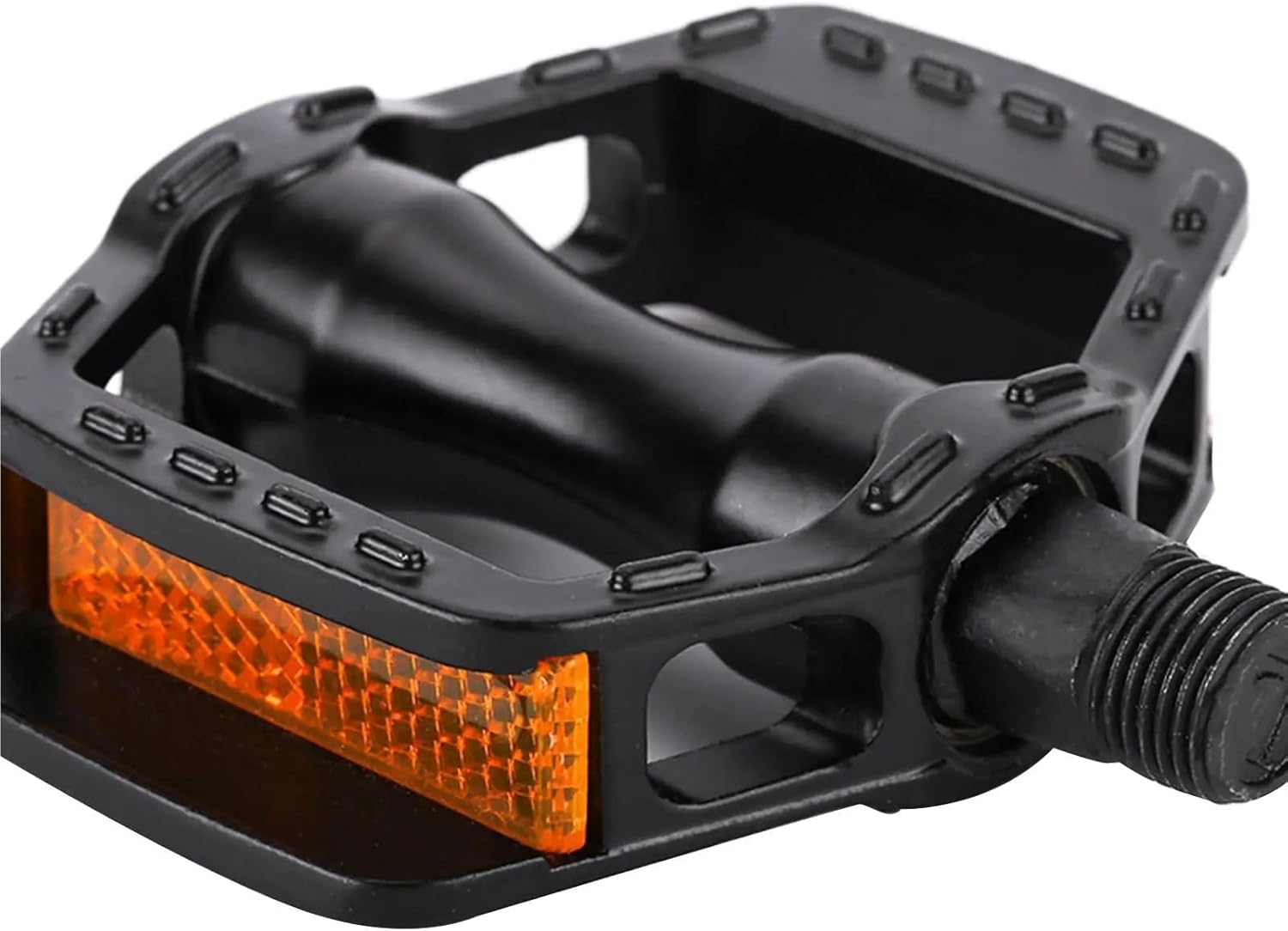 Bike Foot Pegs 2pcs Bike Pedals Replacement Repair Parts Sturdy Reflective for Mountain Road