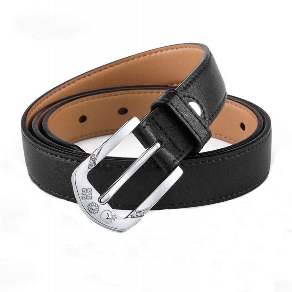 Ceinture en cuir anti-déformation avec boucle épingle pour ajuster vos tenues de mode