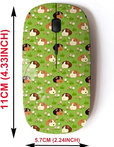 Miniatura 2 de Ratón inalámbrico 2.4G con bonito diseño de patrón para todas las computadoras portátiles y computadoras de escritorio con nano receptor, adorable