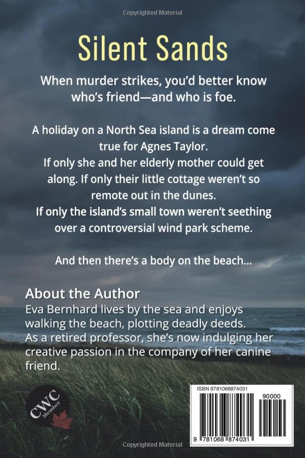 Image of Silent Sands - Large Print Edition - Small-Town Murder Mystery: Agnes Taylor Mystery - Book 1 (Large Print - Agnes Taylor Mysteries)