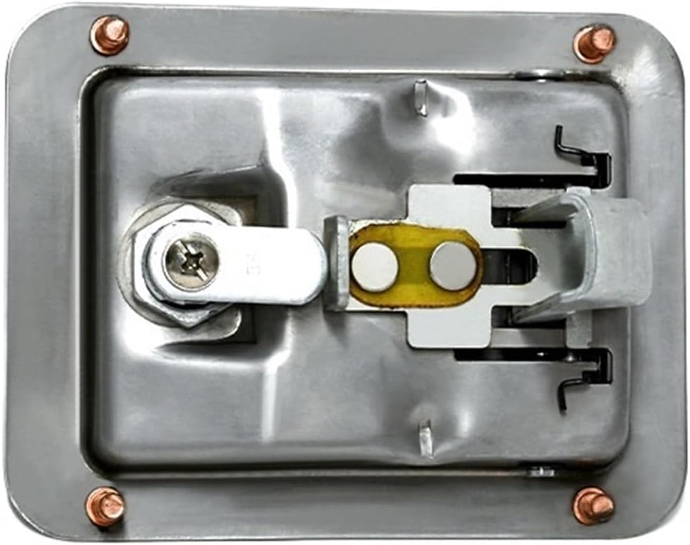 Diesel Generator Set Silent Door Lock, Distribution Box Machine Room Cabinet Door Lock Large Square Stainless Steel doo