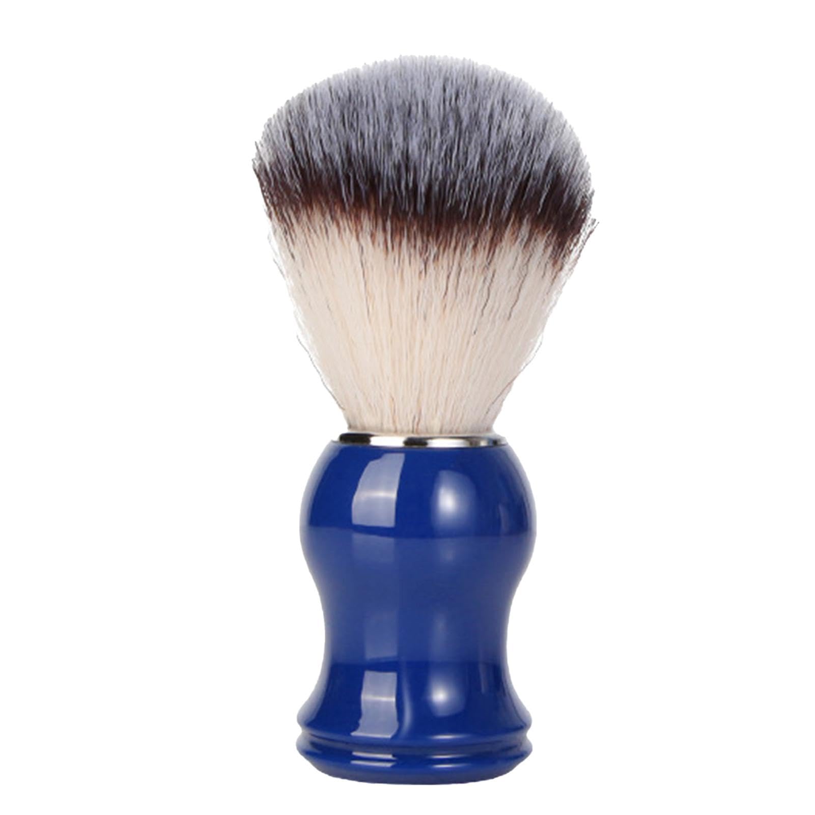 Pennello Per Crema Da Barba Manico Ergonomico Setole Morbide Per Crema E | Pennello Da Rasatura Per Uomo Barbuto Portatile Festa Del Papà Compleanno San Uomini Barbuti