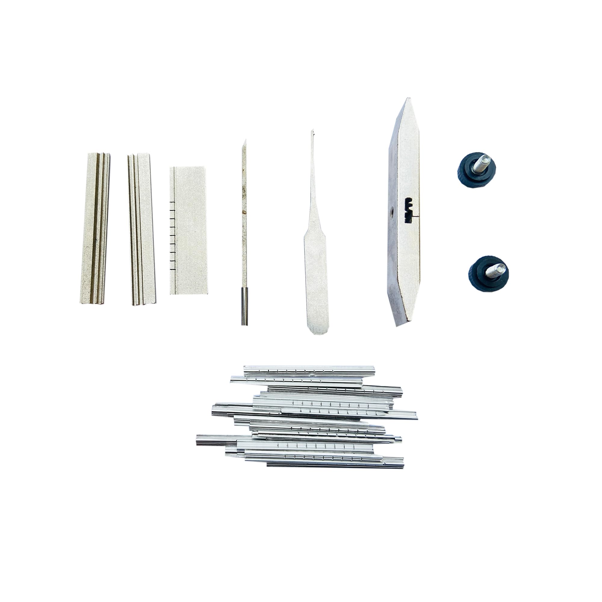 AB Kaba Lock Tin Foils Tools with ABLock,Locksmith ABLock Fast Pick Tools Dimple Opener (Just Tool)
