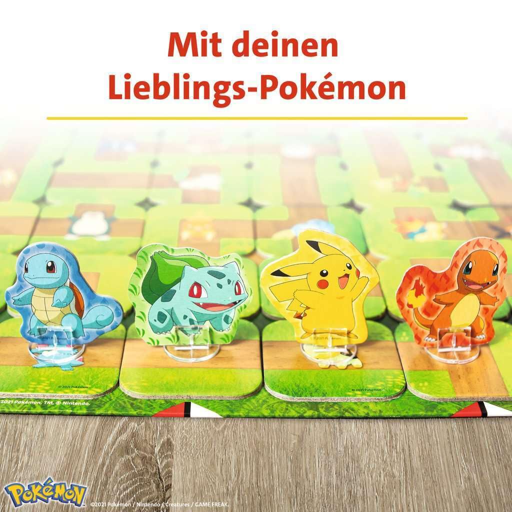 Ravensburger Pokemon Labyrinth Moving Maze Family Board Game for Kids Age 7+ 2-4 Players