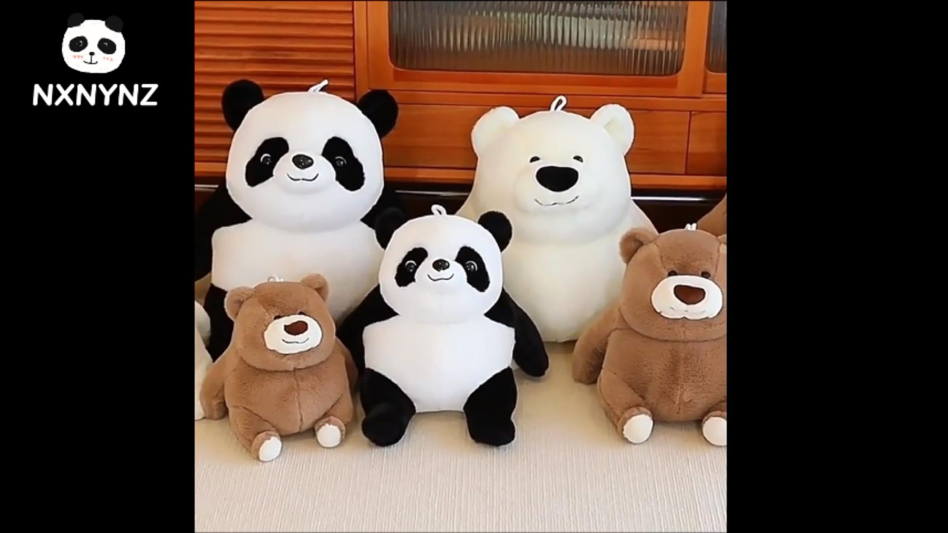 Watch NXNYNZ Panda Bear Stuffed Animals plush on Amazon Live