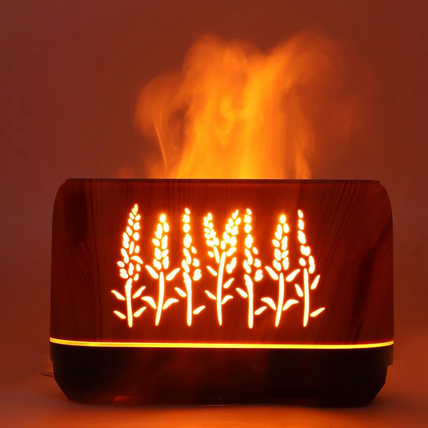 per Uso Domestico Umidificatore, diffusore di aromi con venature del Legno for Camera da Letto. Normativa Britannica