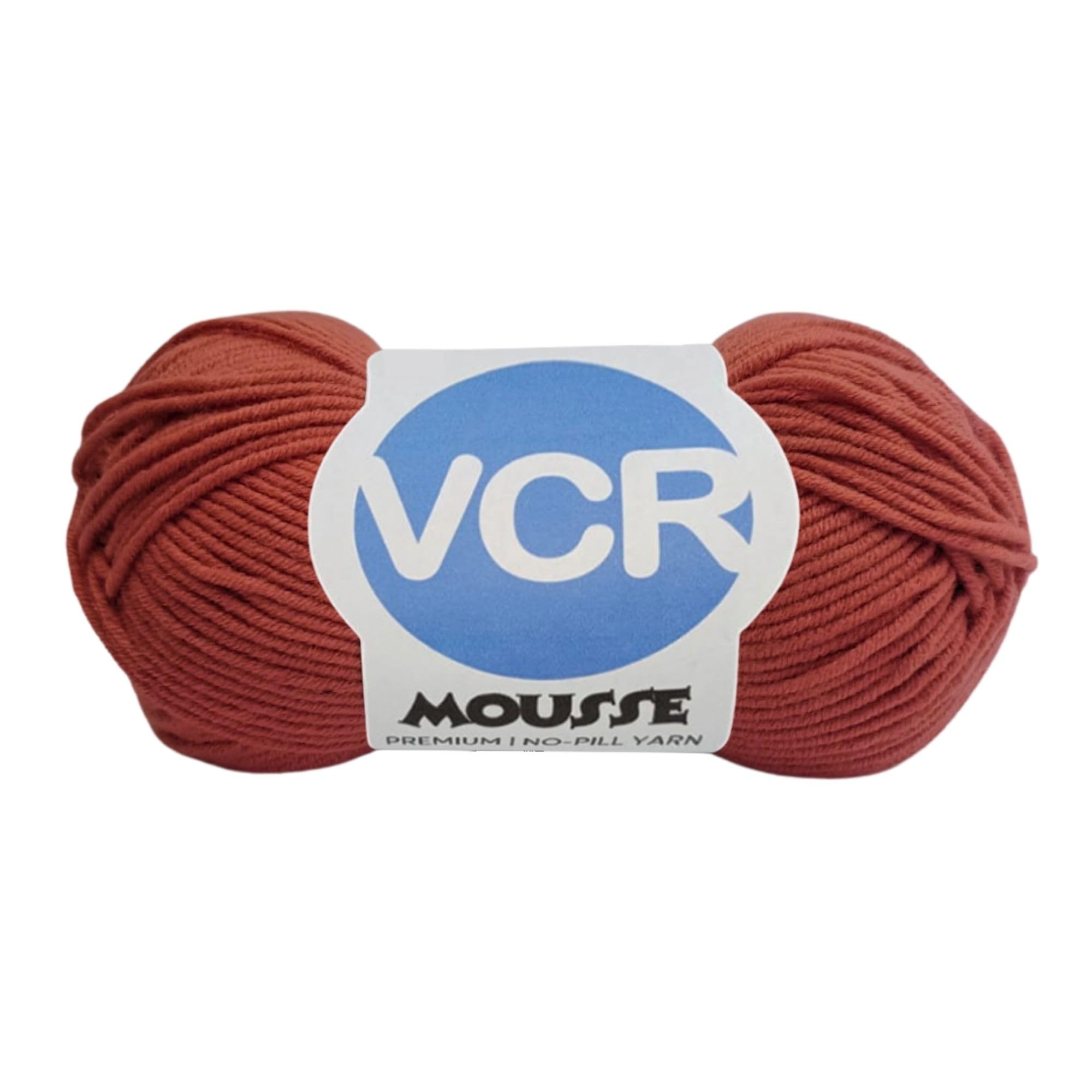 VCR 4ply Dark Maroon Yarn, 100 Grams Hank, 190 Meters Length, Acrylic Ball for Crochet and Knitting, Soft Crosia Threads, Pack of 1 Yarn, Suitable for DIY Crafts