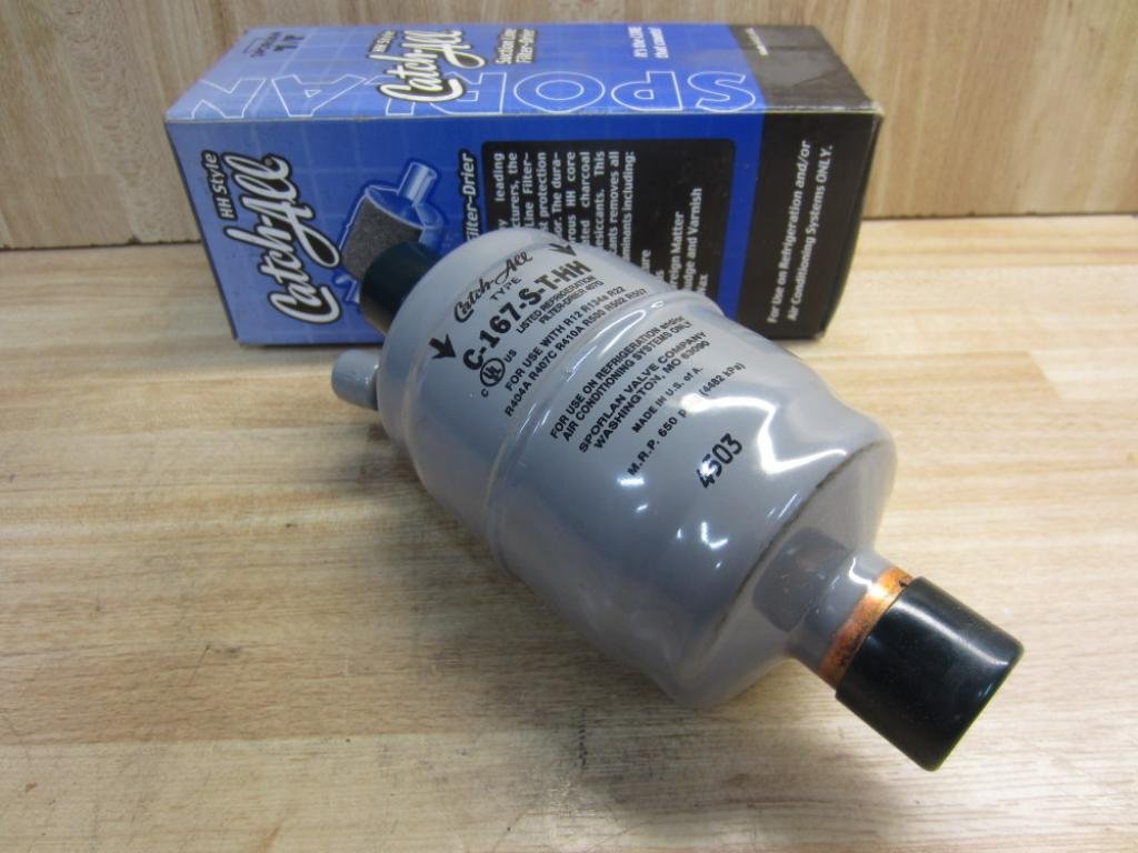 Sporlan C 167 S T Hh Filter Drier Catch All Hh Style Activated Charcoal Amazon Com Industrial Scientific