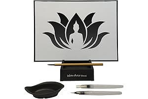 Water Artist Board Paint with Zen Relaxation Meditation Art Painting Board Drawing...