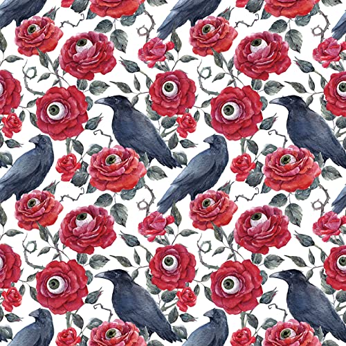 Dktie Gothic Window Film Stained Glass 3D Static Cling Window Film Non-Adhesive Window Covering Decorative Uv Multi-Layer Ink-Jet Technology Waterproof And Oil Proof (Ctblt175, 17.7 X 78.7 Inches) #TOP20