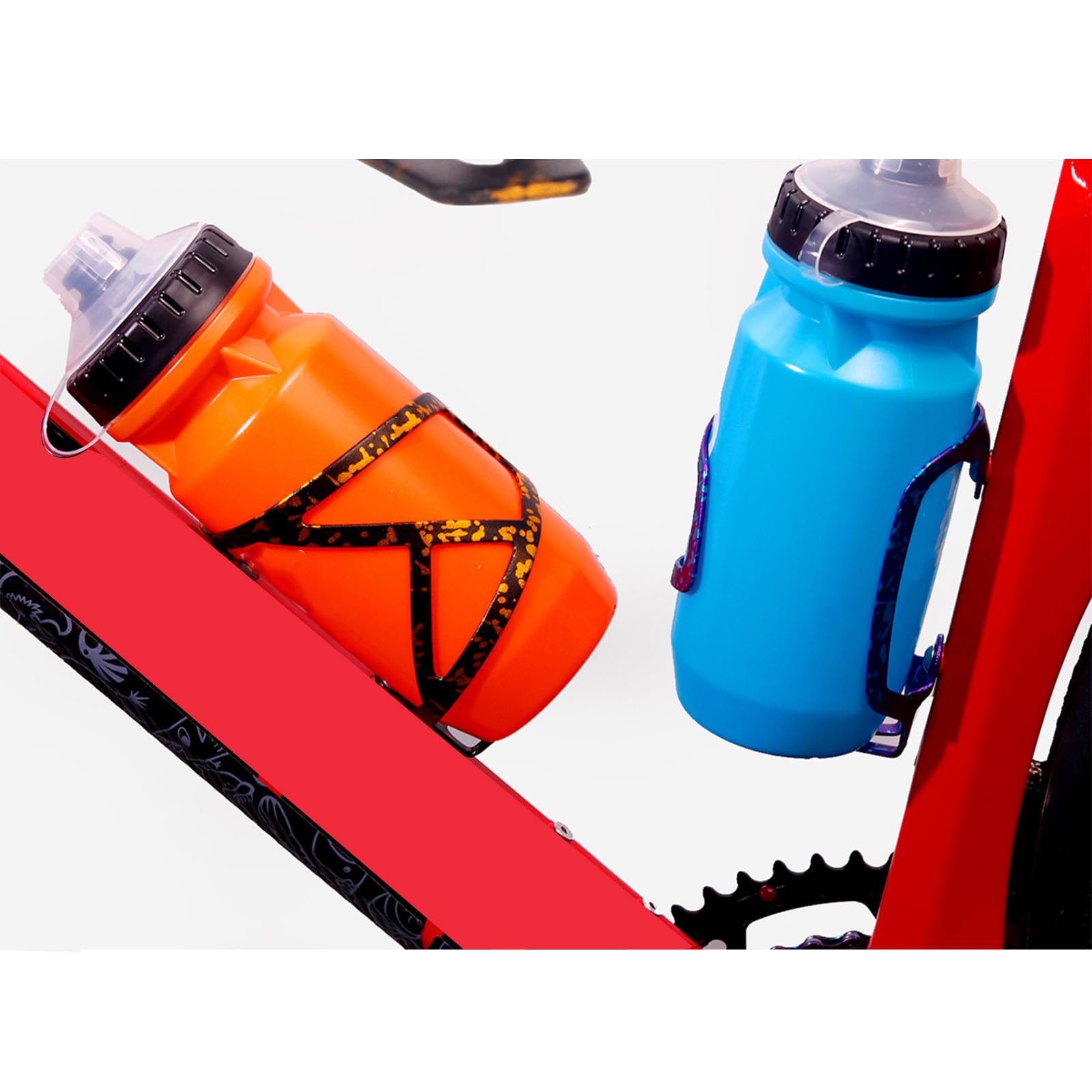 Gabbia a banana per bicicletta, in lega di alluminio, per moto, mini portabottiglie con 2 viti, per trasportare banane tutto l'anno
