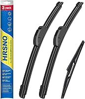 Vista 10 de Limpiaparabrisas de 24" + 19" con juegos de escobillas limpiaparabrisas traseras de 15", repuesto automotriz para Chevrolet Equinox 2005-2009, fácil