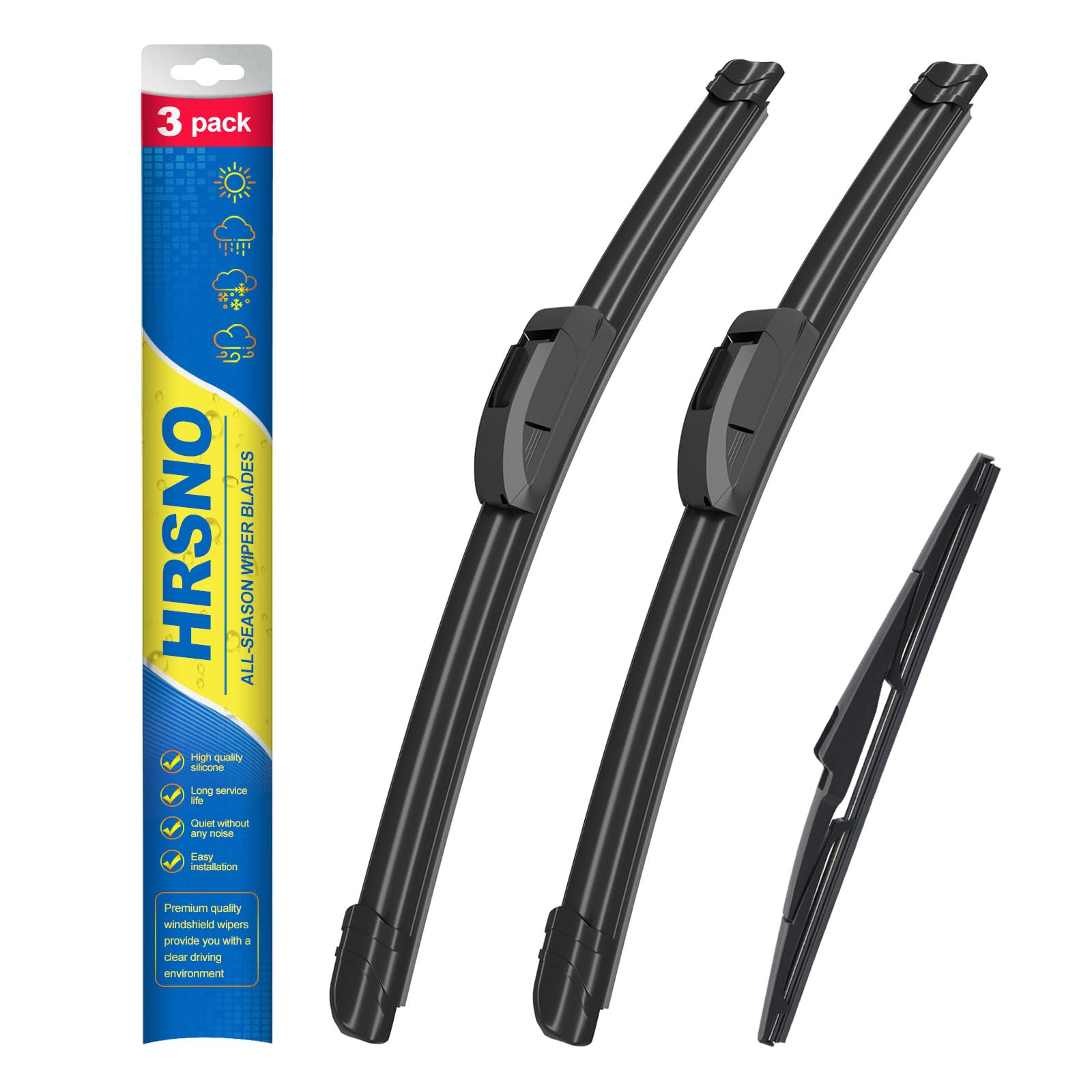HRSNO 3-Piece Wiper Set