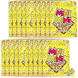 Gerrit's Mini-Mini Chicles - 20 Pack of 0.79oz Packets - Fruit Chiclets Gum Original Flavors - Juicy Fruit Gum Candy