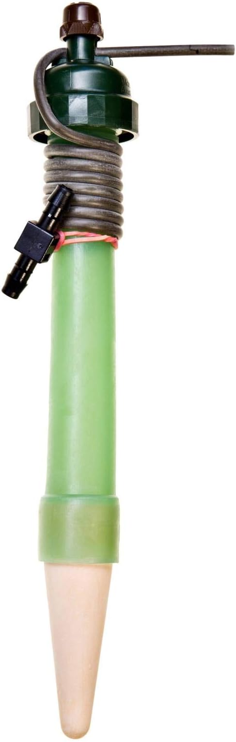 Plant Watering Devices - Tropf Maxi Outdoor Sensor Self Watering Planter Insert - Prevents Overwatering - Provides Consistent Hydration for Larger Plants and Deep Rooted Containers - 1 Pack