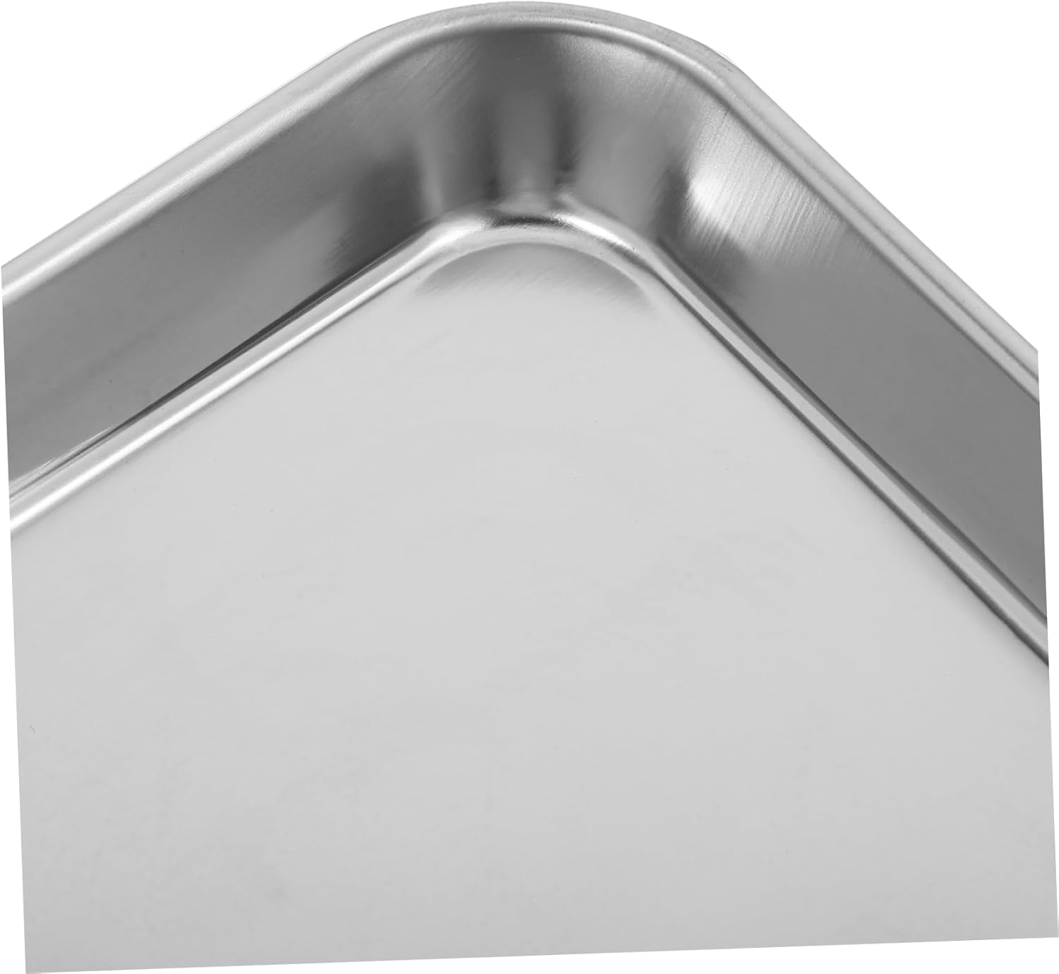 Alipis 3pcs Compact Toaster Oven Pans Stainless Steel Roasting Pan Nonstick Baking for Everyday Cooking