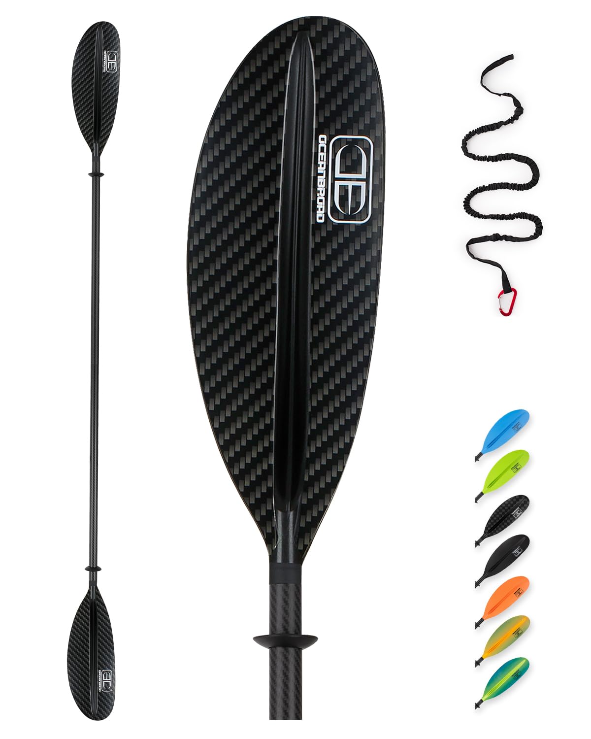 OCEANBROAD Carbon Fiber Kayak Paddle