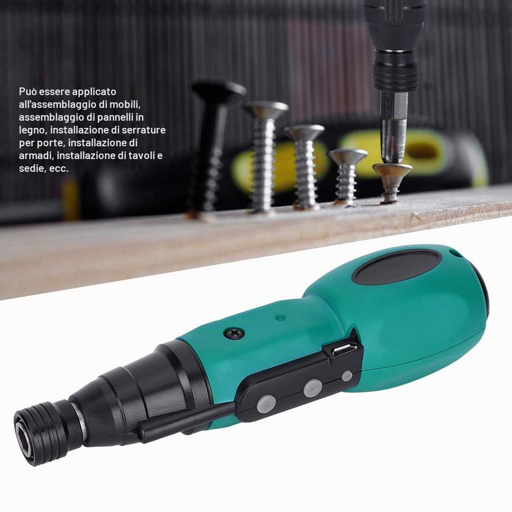 Fafeicy Cacciavite Elettrico Ricaricabile, 180W, 500-700 RPM