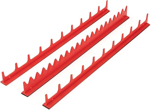 TEKTON Rieles de destornillador de 20 herramientas (rojo) | ODR12101 | Fabricado en Estados Unidos