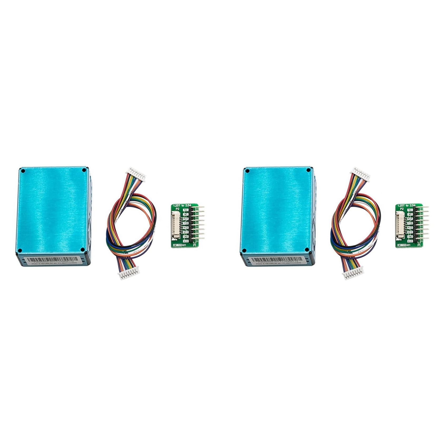 Jnchdghwa Blue 2X New Pm2.5 Pm10 Digital Particle Concentration Sensor Pms5003 With G5 Switch Board Cable