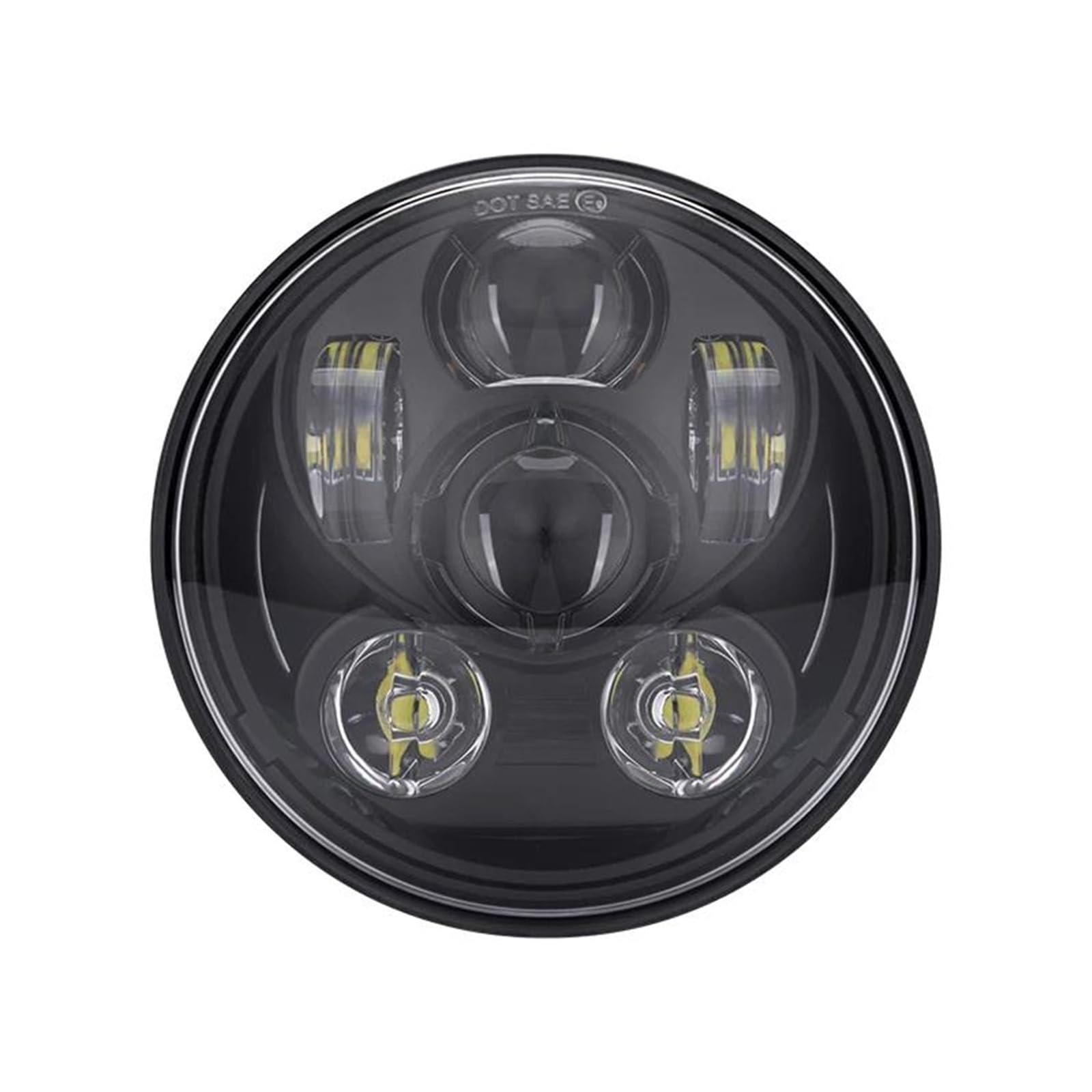 Phare moto LED 5.75 pouces pour remplacer votre éclairage d'origine faible et jaune