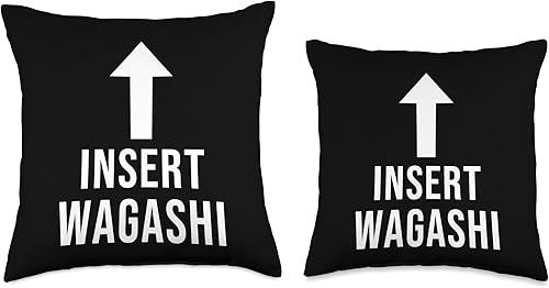 Miniatura 3 de Insert Wagashi Funny Eat Cooking Drink Food Lover Throw Pillow, 16x16, Multicolor