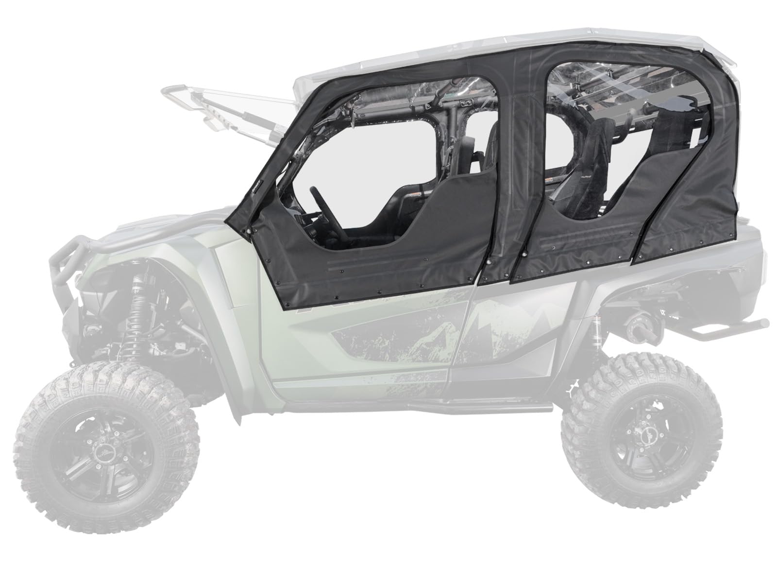 Amazon.com: SuperATV Primal Soft Cab Enclosure Upper Doors