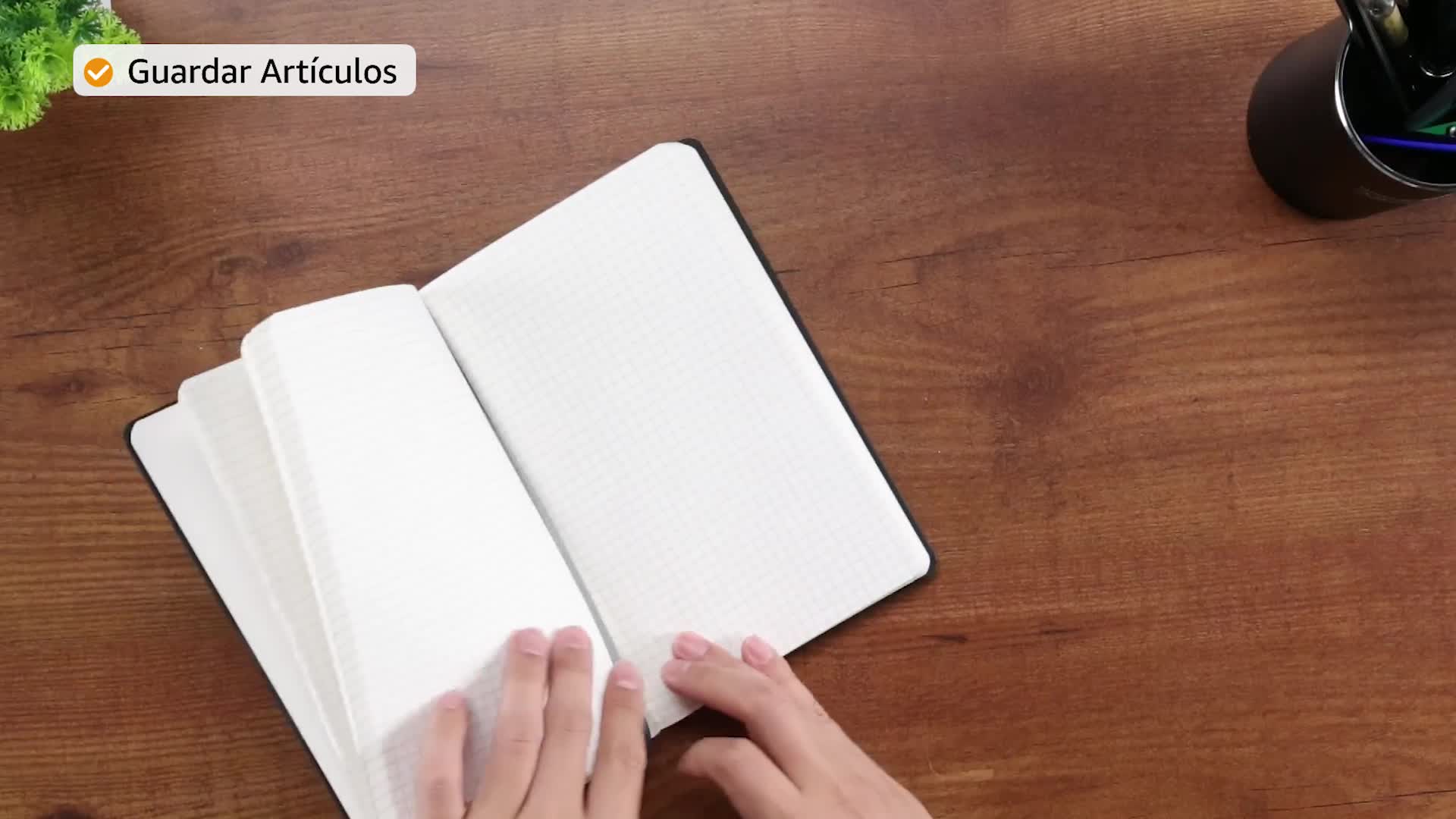 Basics - Cuaderno Clásico Cuadriculado, 240 Páginas, Tapa Dura