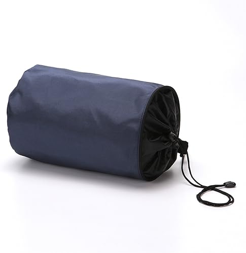 Miniatura 7 de VEAMOR - Bolsa para colgar la ropa, organizador de pinzas para ropa, a prueba de polvo, color azul marino